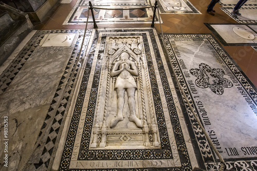 Fototapeta Basilica of Santa Croce, Florence, Italy