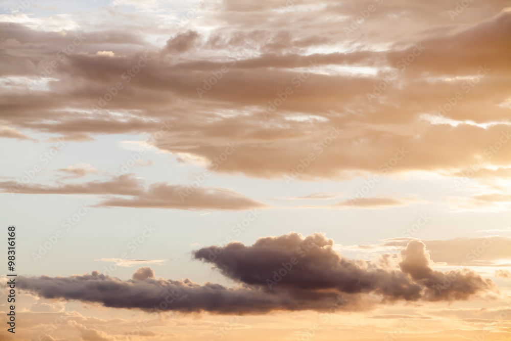 colorful dramatic sky with cloud at sunset colorful dramatic sky with cloud at sunset