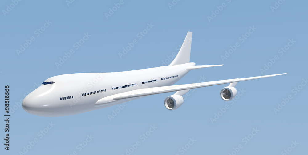 Fototapeta premium 旅客機