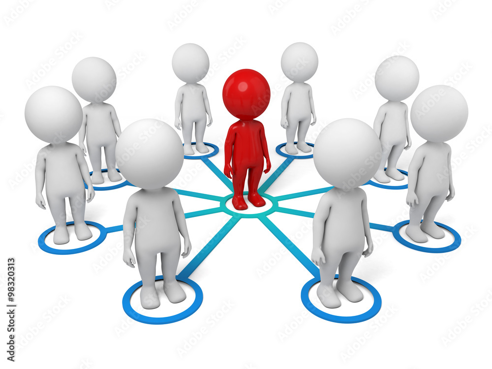 These 3D people have a network These 3D people have a network