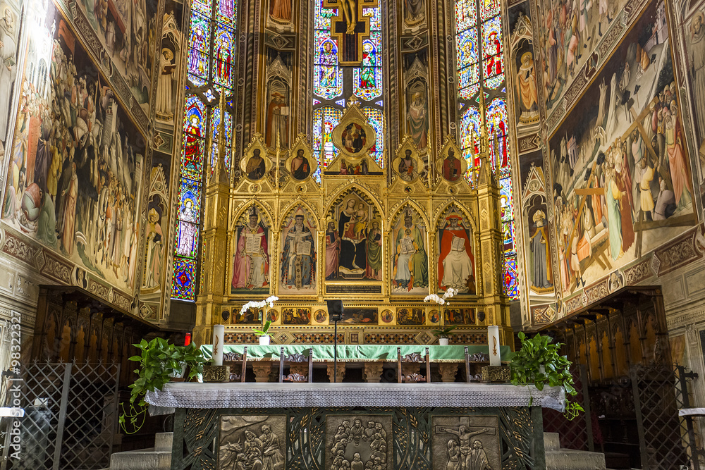Obraz premium Basilica of Santa Croce, Florence, Italy