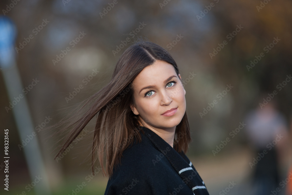 Beautiful young woman Beautiful young woman