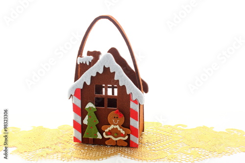 Obraz na plátně Maison en feutrine