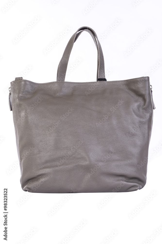 Women's handbag on a white background Women's handbag on a white background