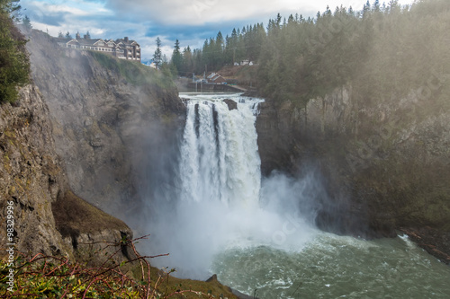 Powerful Snoqualmie Falls 5 © George Cole