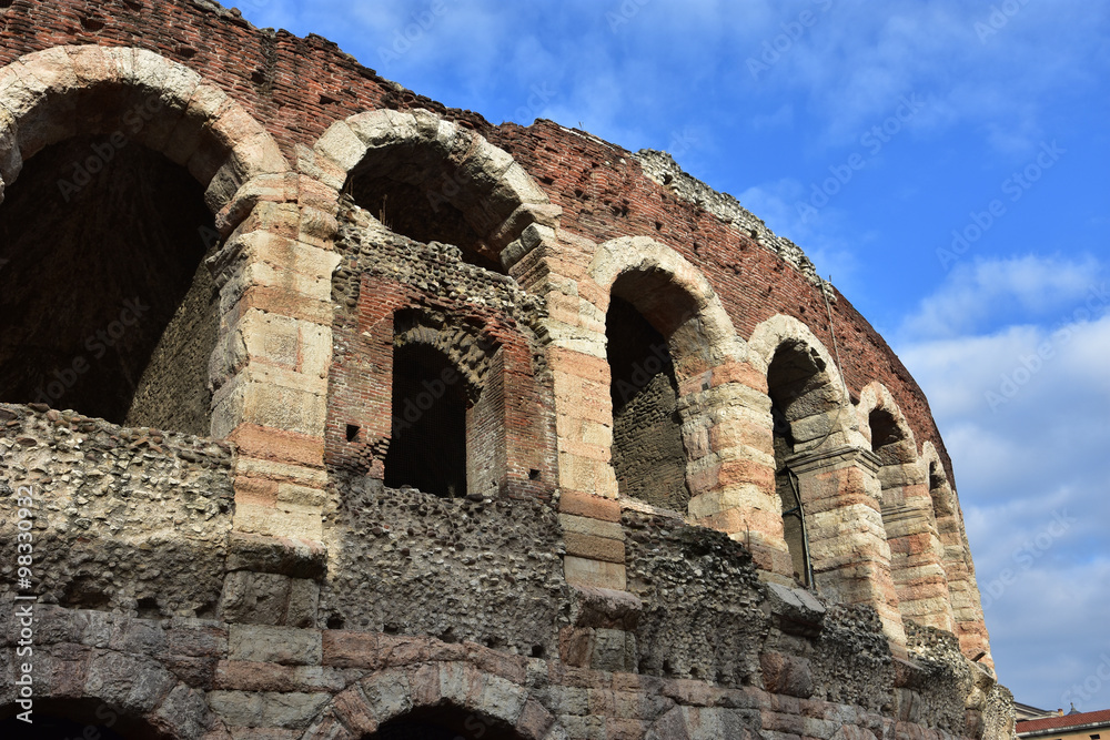 Verona Arena archs