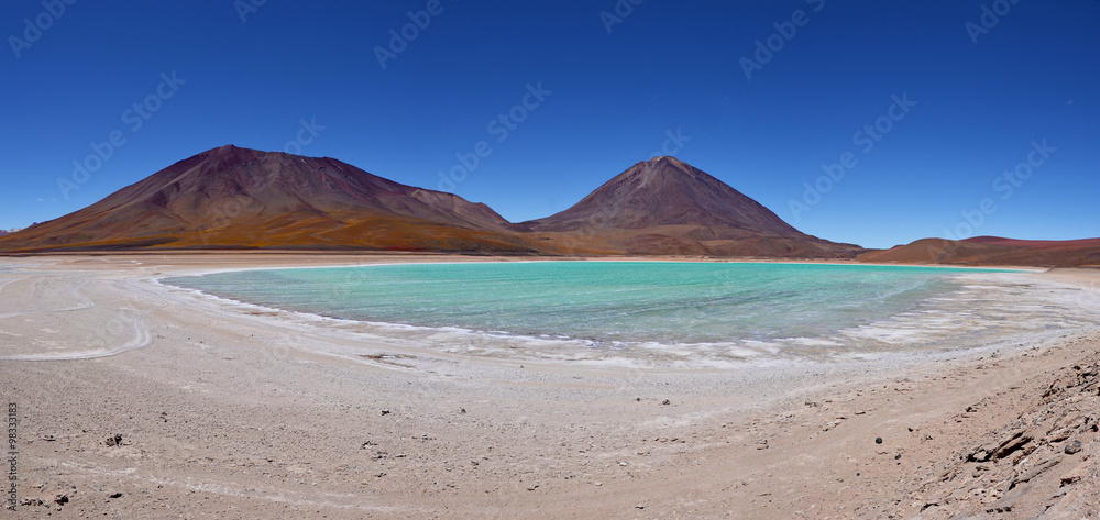 Laguna Verde lake in Bolivia