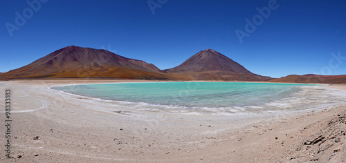 Laguna Verde lake in Bolivia