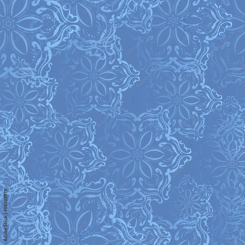 Seamless snowflakes pattern Seamless snowflakes pattern