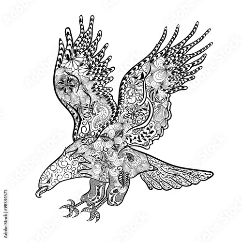 Eagle doodle