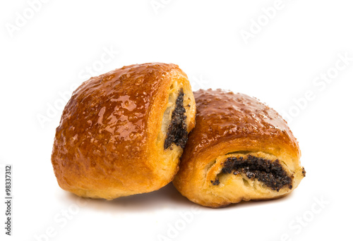 pastries filled with poppy and raisins