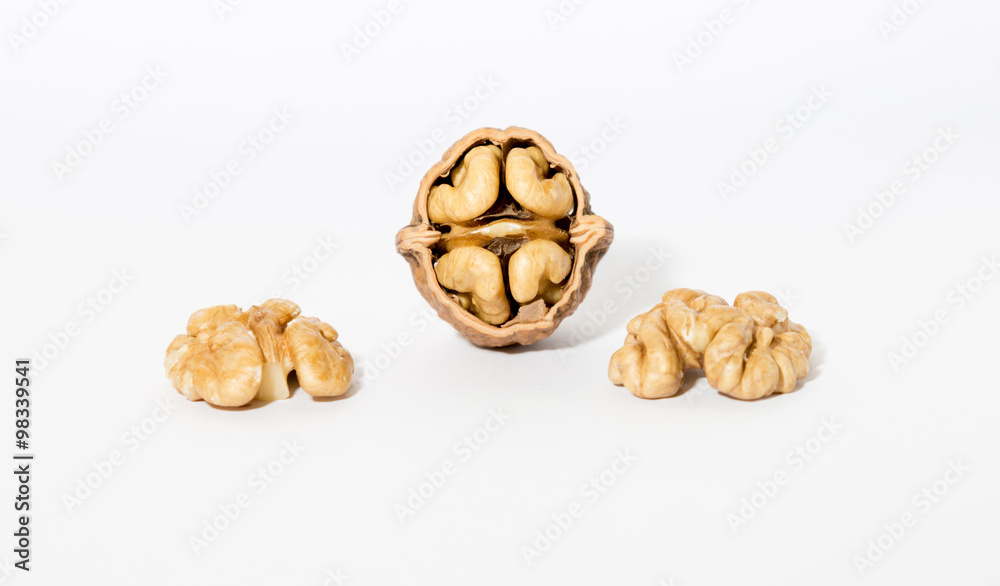 Isolated Walnut Isolated Walnut