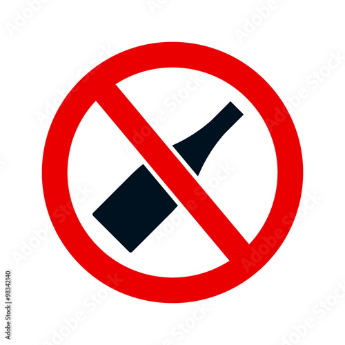 No alcohol icon.