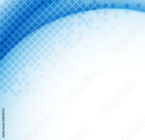 abstract blue mosaic background. vector