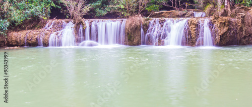 Tee lor su waterfall  in Thailand