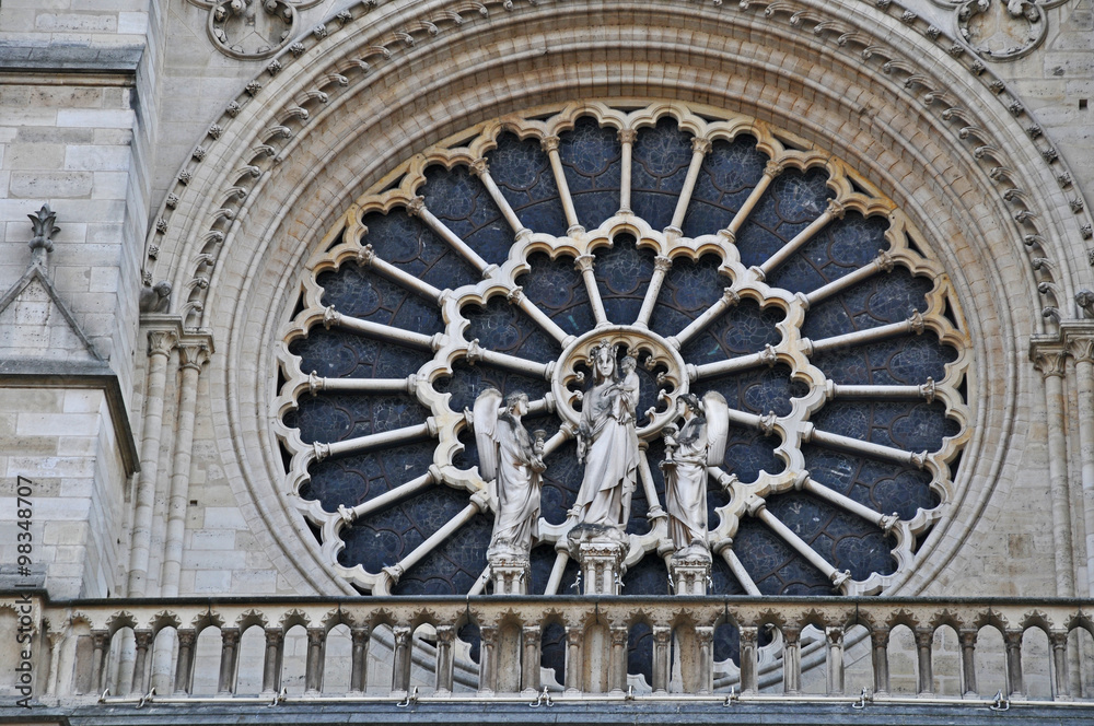Parigi, la cattedrale di Notre Dame
