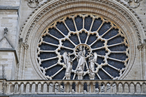 Parigi  la cattedrale di Notre Dame  