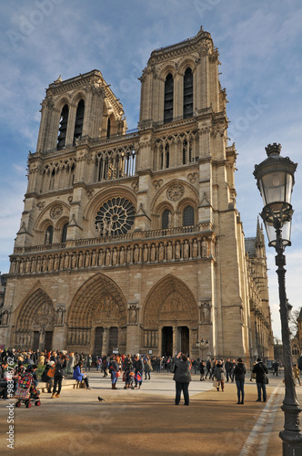 Parigi, la cattedrale di Notre Dame 