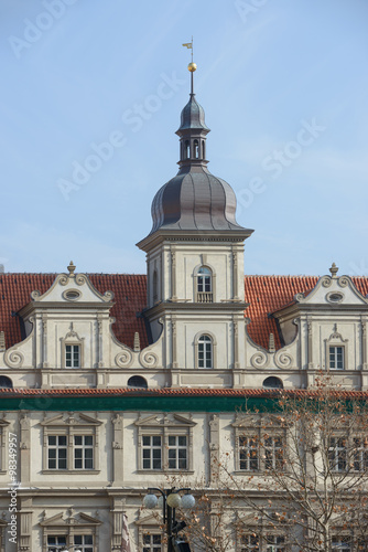 Former Town Hall of Mala Strana in Prague, Czech Republic.