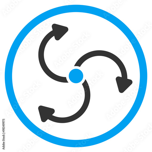 Fan Rotation Rounded Icon