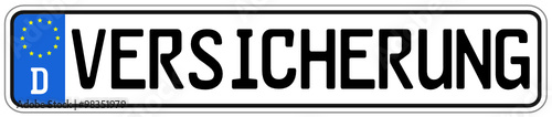 KFZ Versicherung Schild  #151217-04