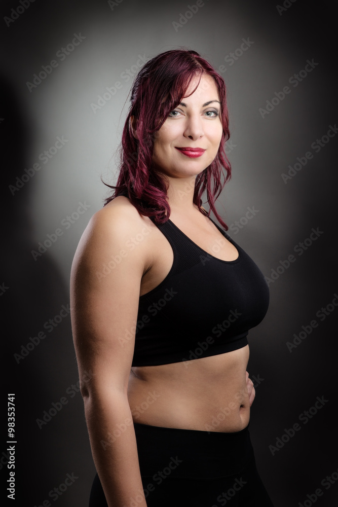 fitness woman standing fitness woman standing