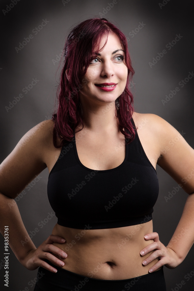 fitness woman standing fitness woman standing