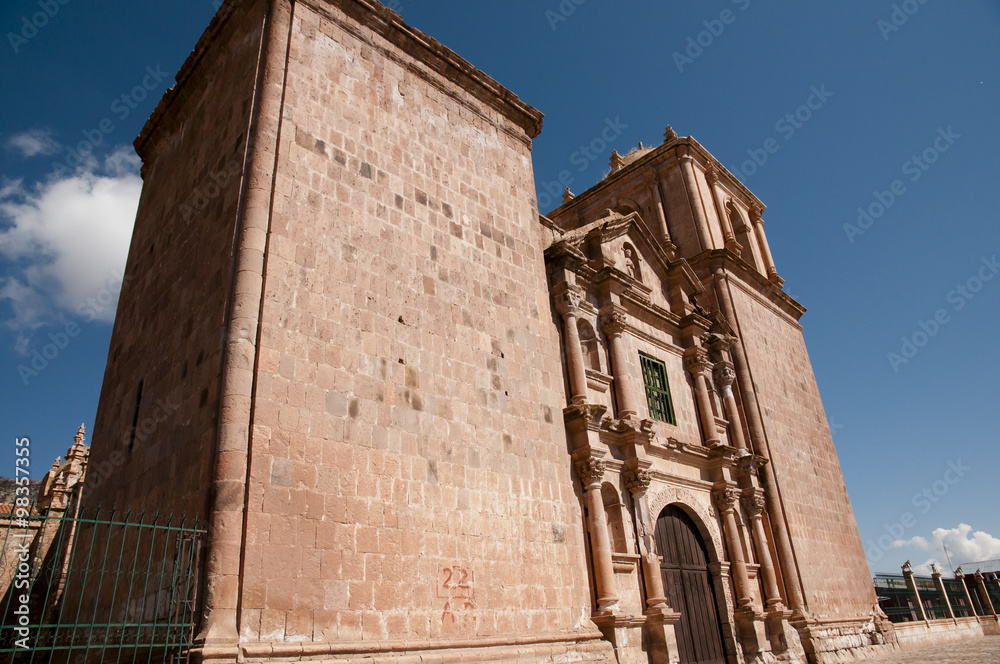 Obraz premium Santiago de Pupuja Church - Pucara - Peru