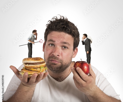 Fotografi Diet guilty conscience