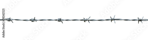 Fotografie, Obraz barbed wire