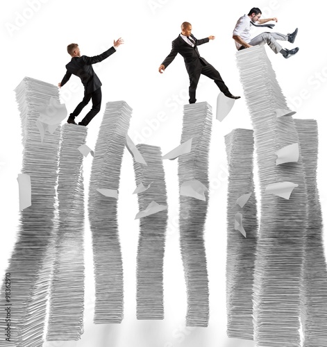 Fotografie Business instability