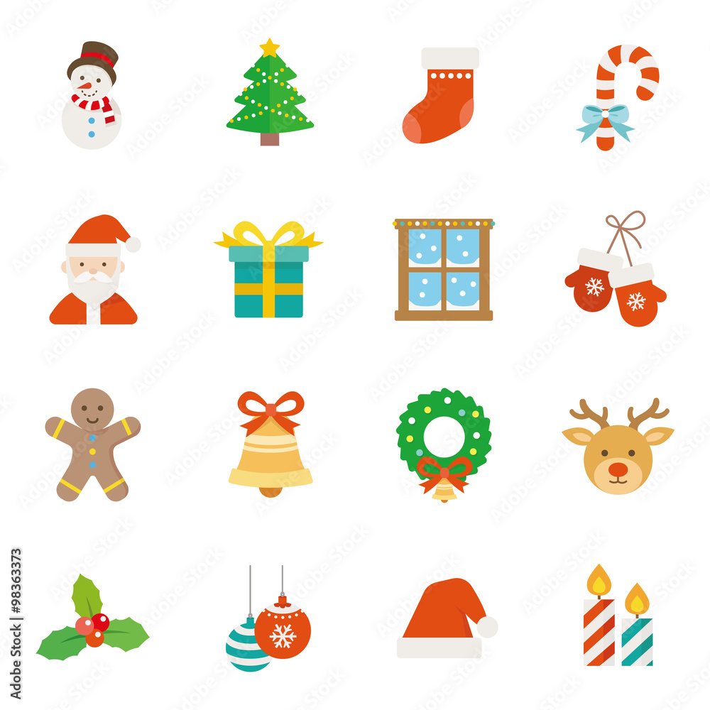 Christmas vector icons