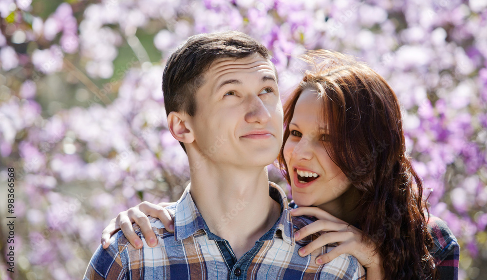 Fototapeta premium Young happy love