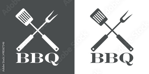 Icono plano BBQ #2