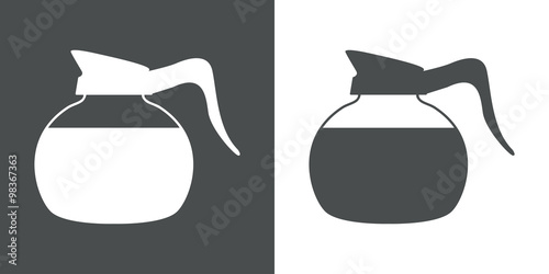 Icono plano jarra de cafe #3