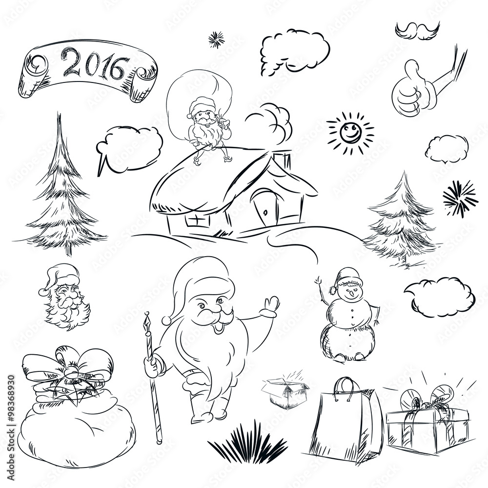20 Christmas drawing ideas | Gathered