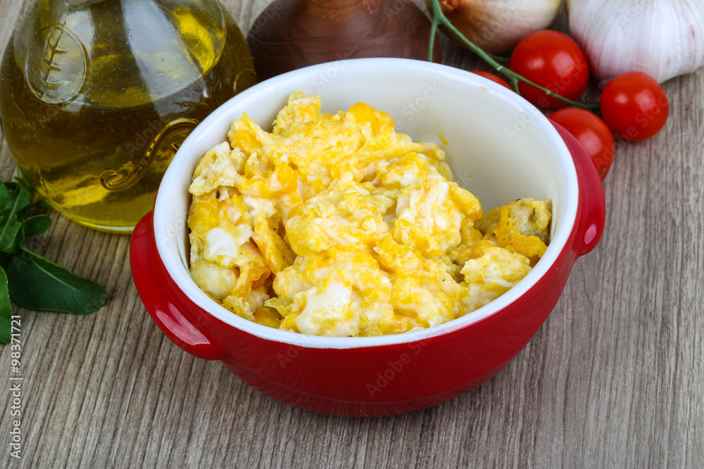 Scrambled eggs Scrambled eggs
