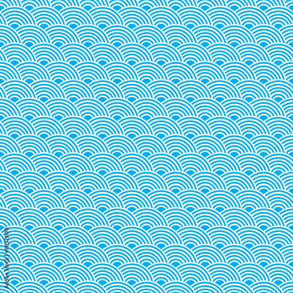 seamless Traditional japanese seigaiha ocean wave pattern seamless Traditional japanese seigaiha ocean wave pattern