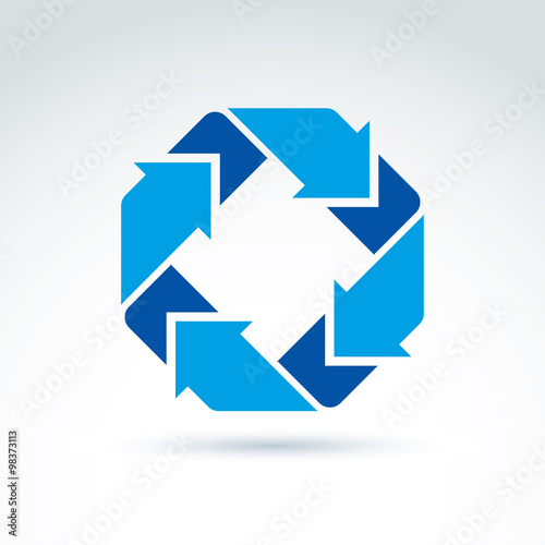 Free Download Vector abstract icon, abstract symbol, design element. - GFXLoad