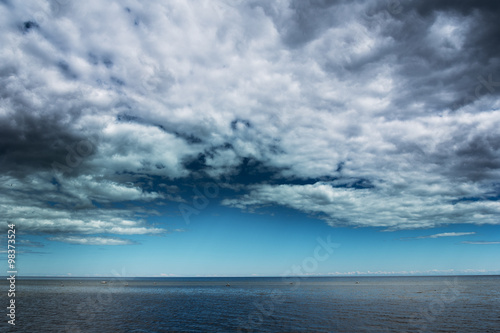 Clouds over Baltic sea. © Janis Smits