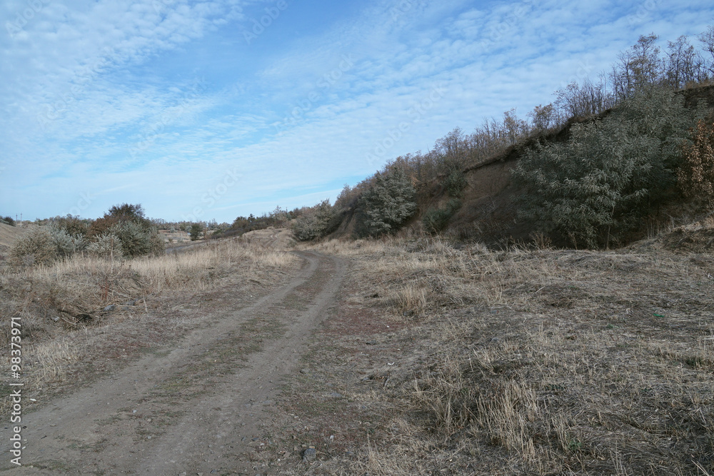 dirt road