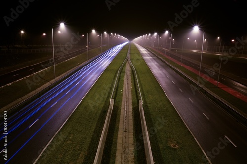 Speedway at night