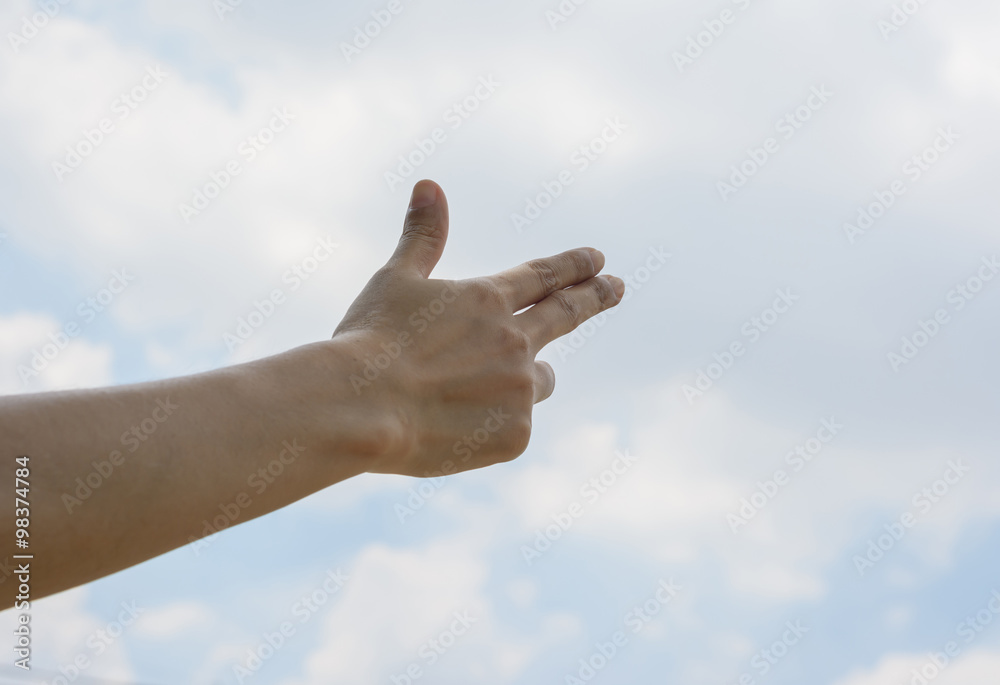 handgun sign handgun sign