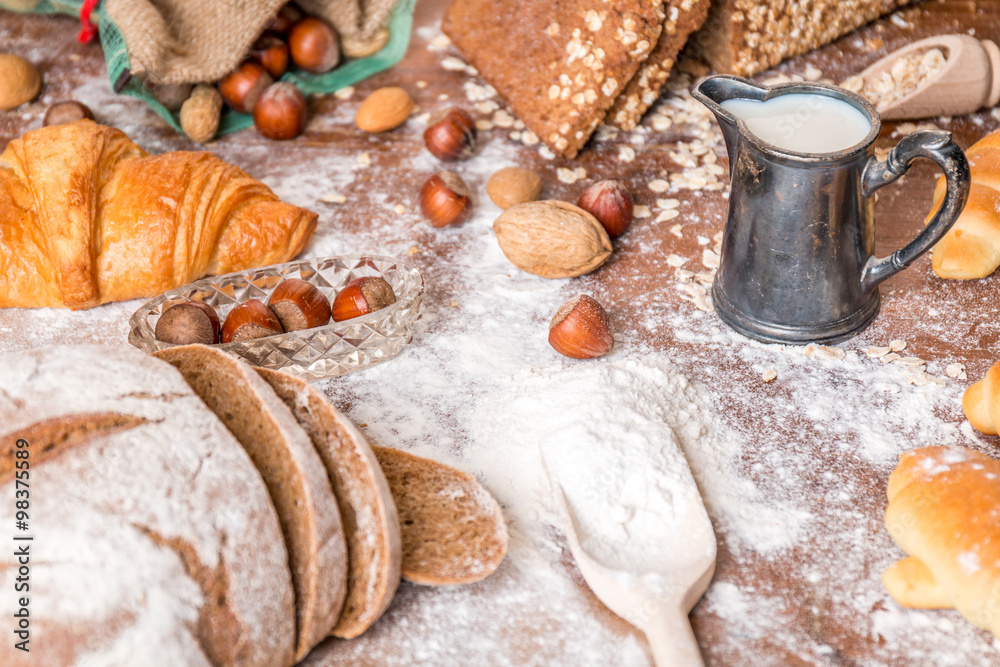 Fototapeta premium At the bakery