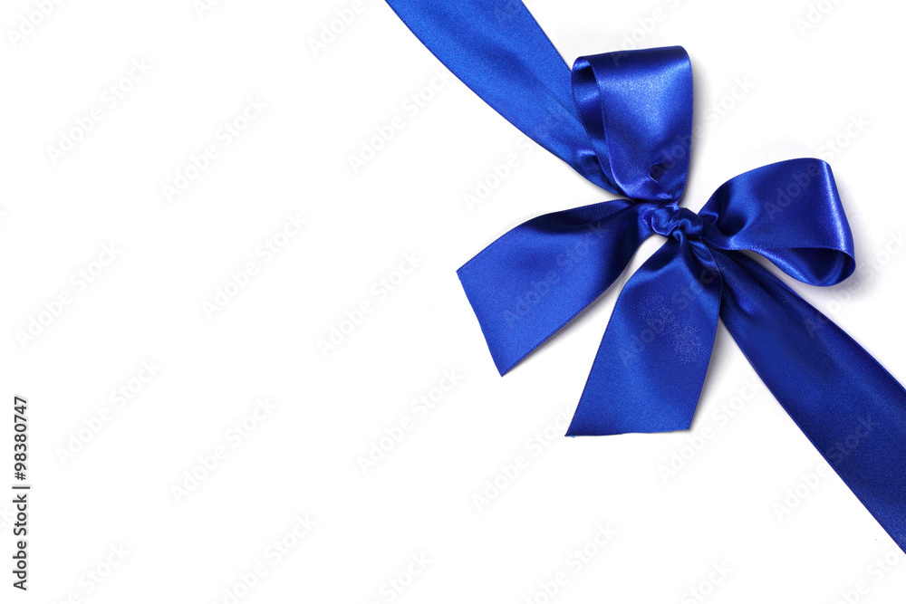 Bow on white background