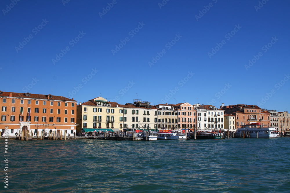 Venice, Italy. View from the lagoon