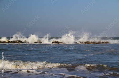 Storm on the Adriatic Sea, Italy