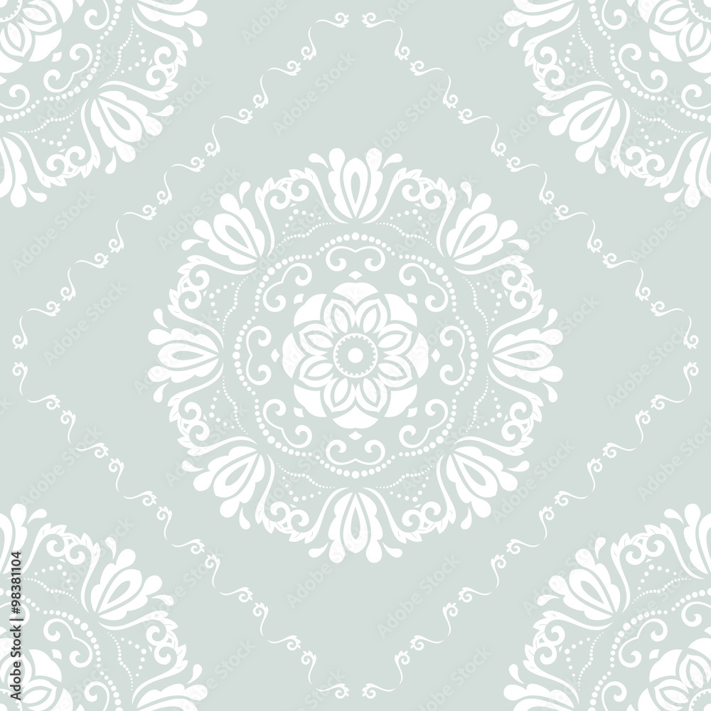 Seamless Oriental Vector Background