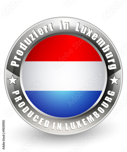 Free Download Produced in Luxembourg label - GFXLoad