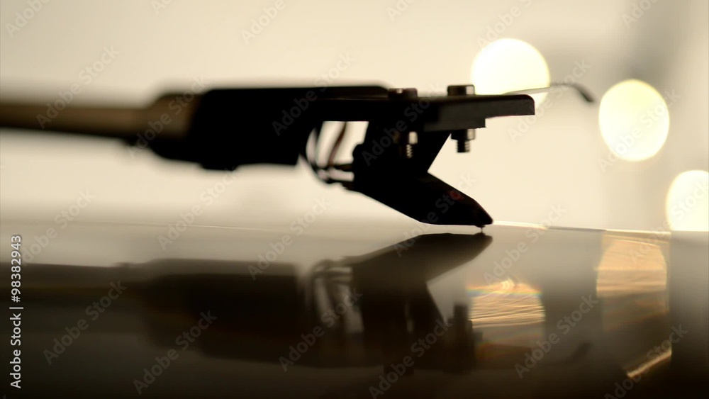 Vinyl record player